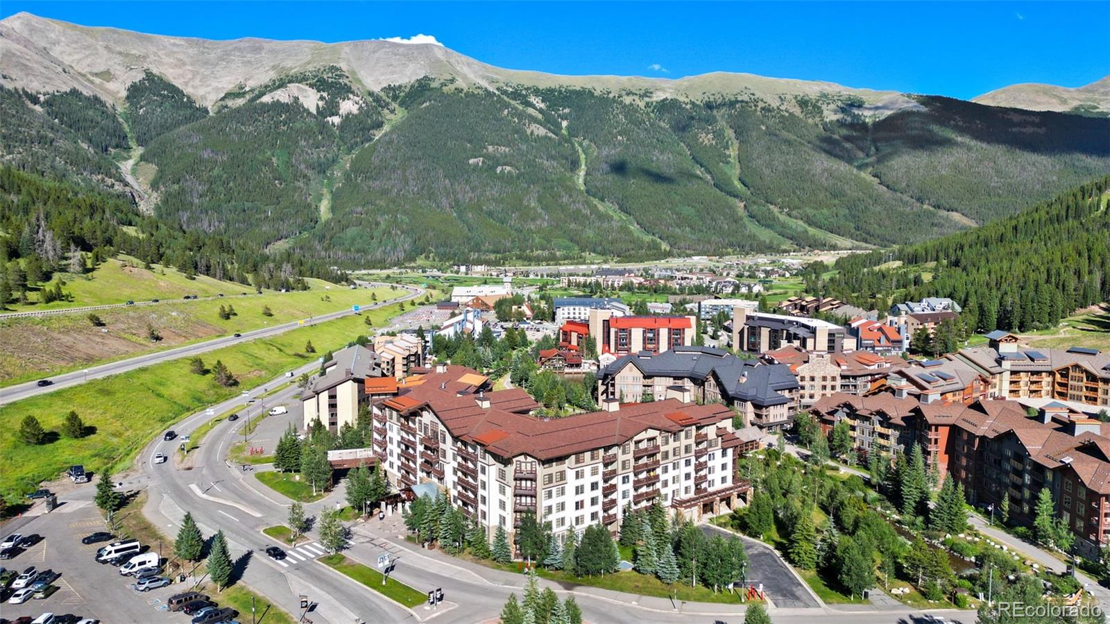 910 Copper Road, Unit 621 Frisco, CO 80443 - Photo 23 of 31 a view of a city with lots of trees