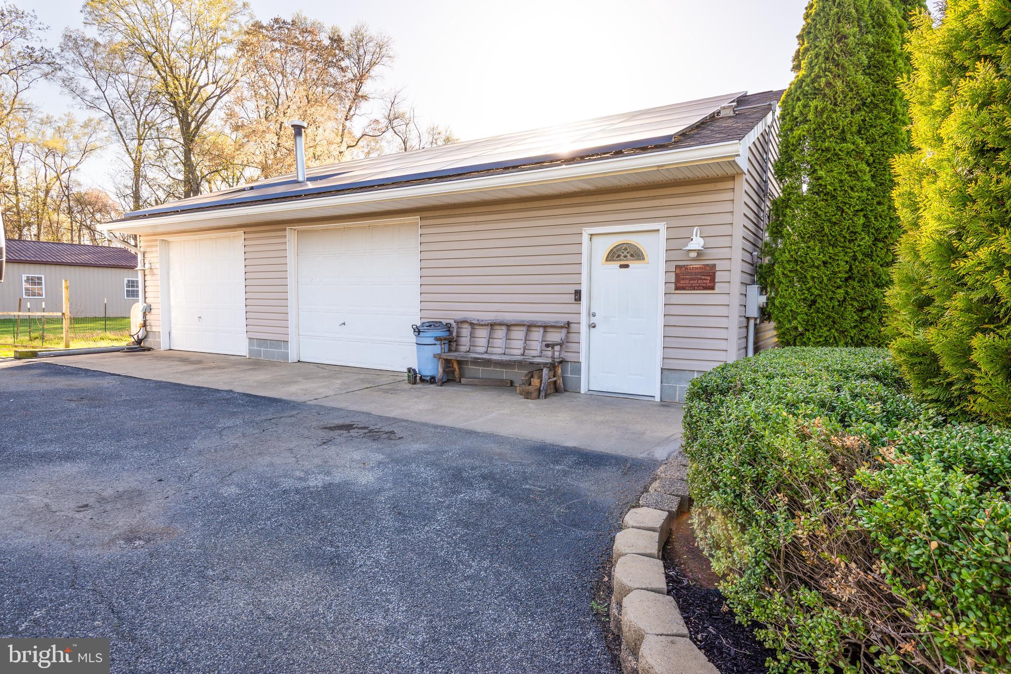 24131 Carrlyn Drive Ridgely, MD 21660 - Photo 3 of 31 Detached Garage w/ Solar Panels