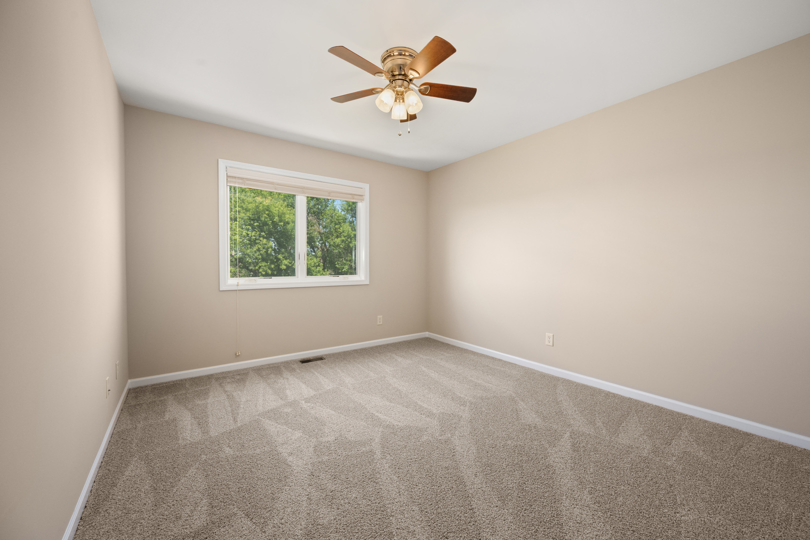 3705 Green Tree Lane DeKalb, IL 60115 - Photo 22 of 31 an empty room with a window and a fan