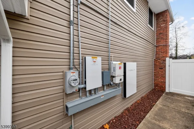 a view of a house with a door and a window