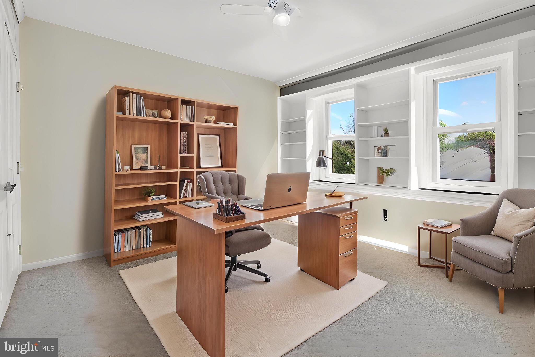 16 Redding Ridge Drive Gaithersburg, MD 20878 - Photo 37 of 53 Bright and inviting home office space.