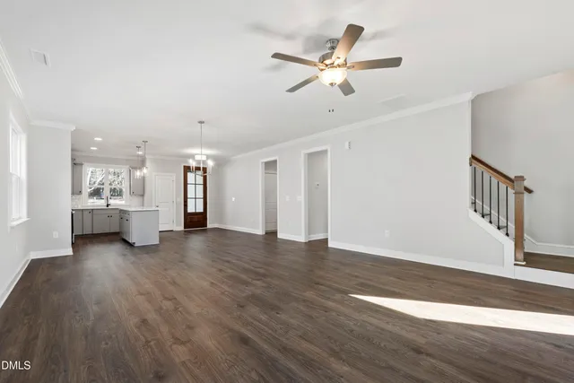 a view of empty room