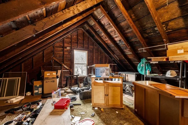 a view of storage and utility room