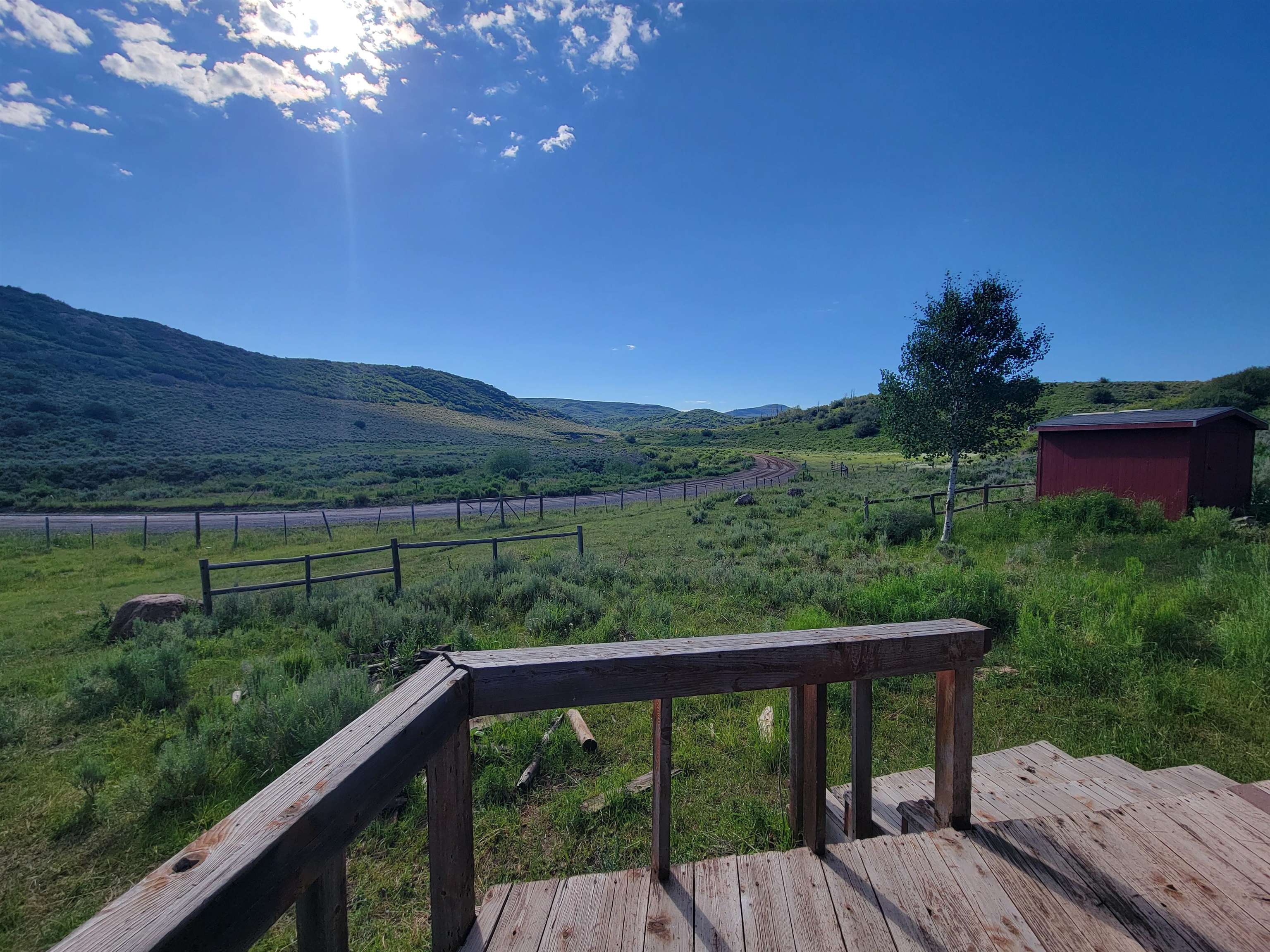 69855 E Highway Collbran, CO 81624 - Photo 14 of 41 a view of a balcony with mountain view