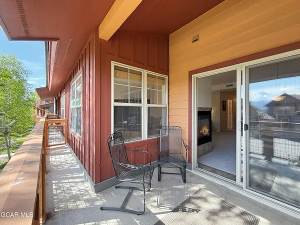 a view of balcony and patio