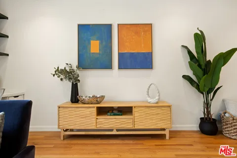 a view of a living room