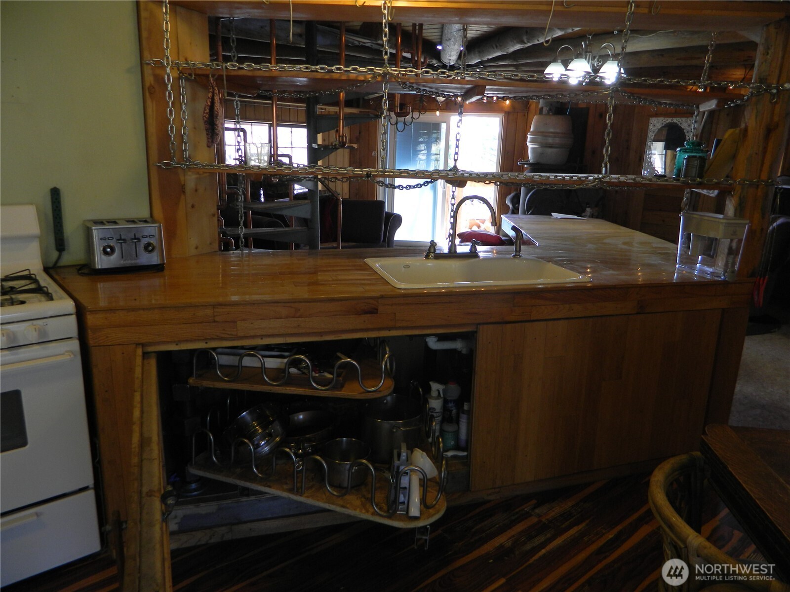 0 High Country Drive West Tonasket, WA 98855 - Photo 19 of 37 a kitchen with a sink appliances and cabinets