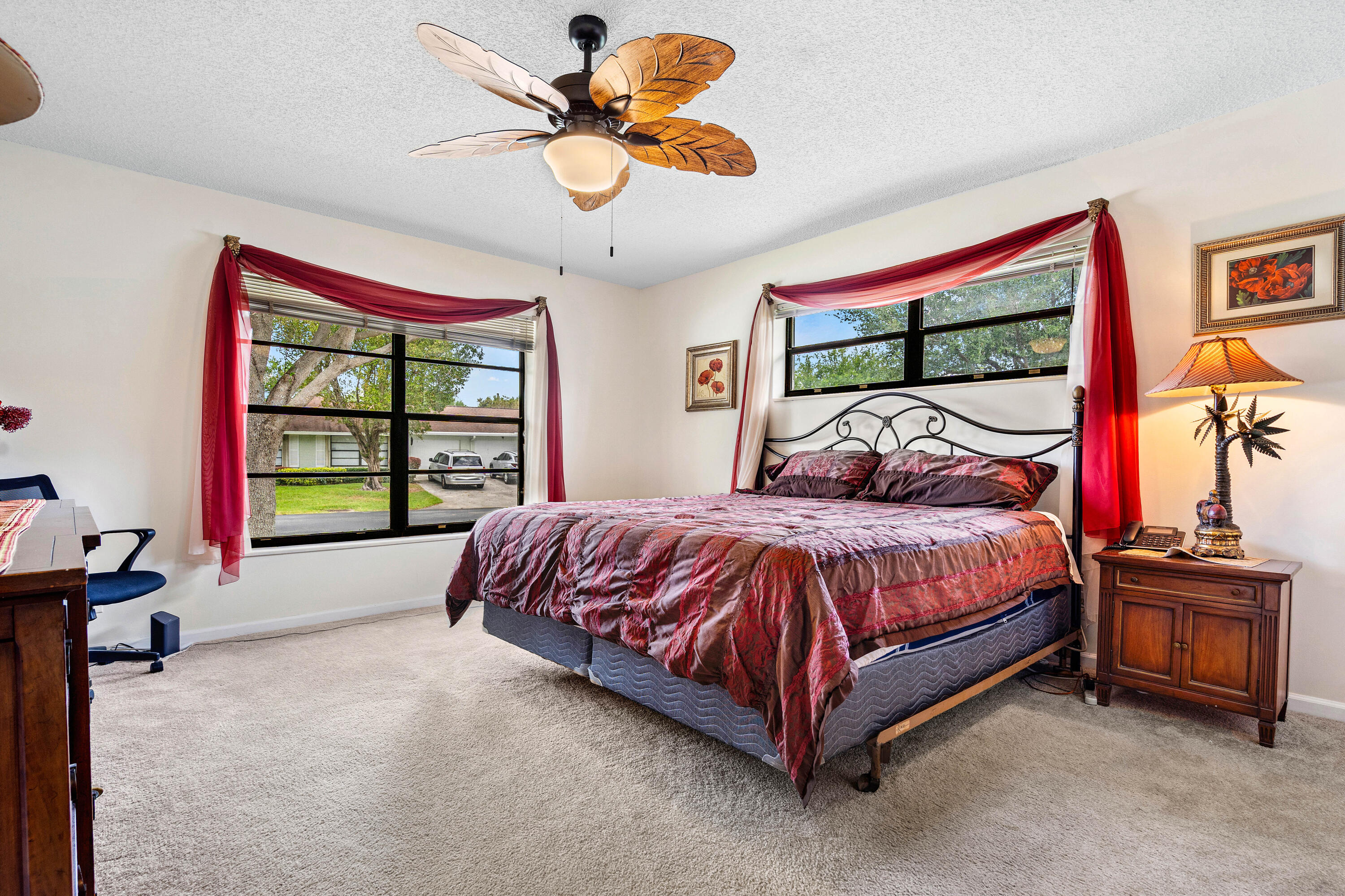 4350 Pear Tree Circle, Unit A Boynton Beach, FL 33436 - Photo 16 of 30 Master Bedroom