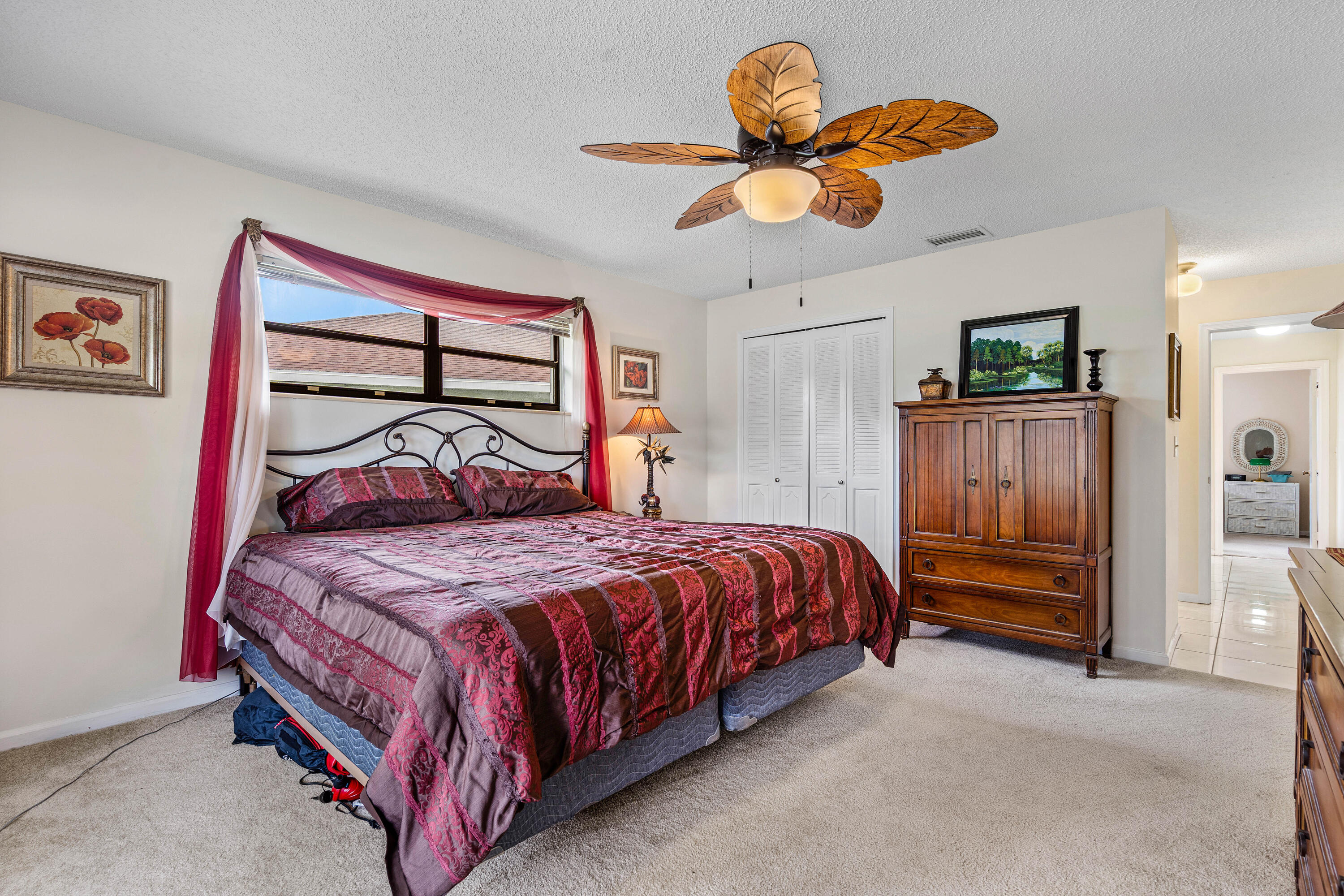 4350 Pear Tree Circle, Unit A Boynton Beach, FL 33436 - Photo 18 of 30 Master Bedroom