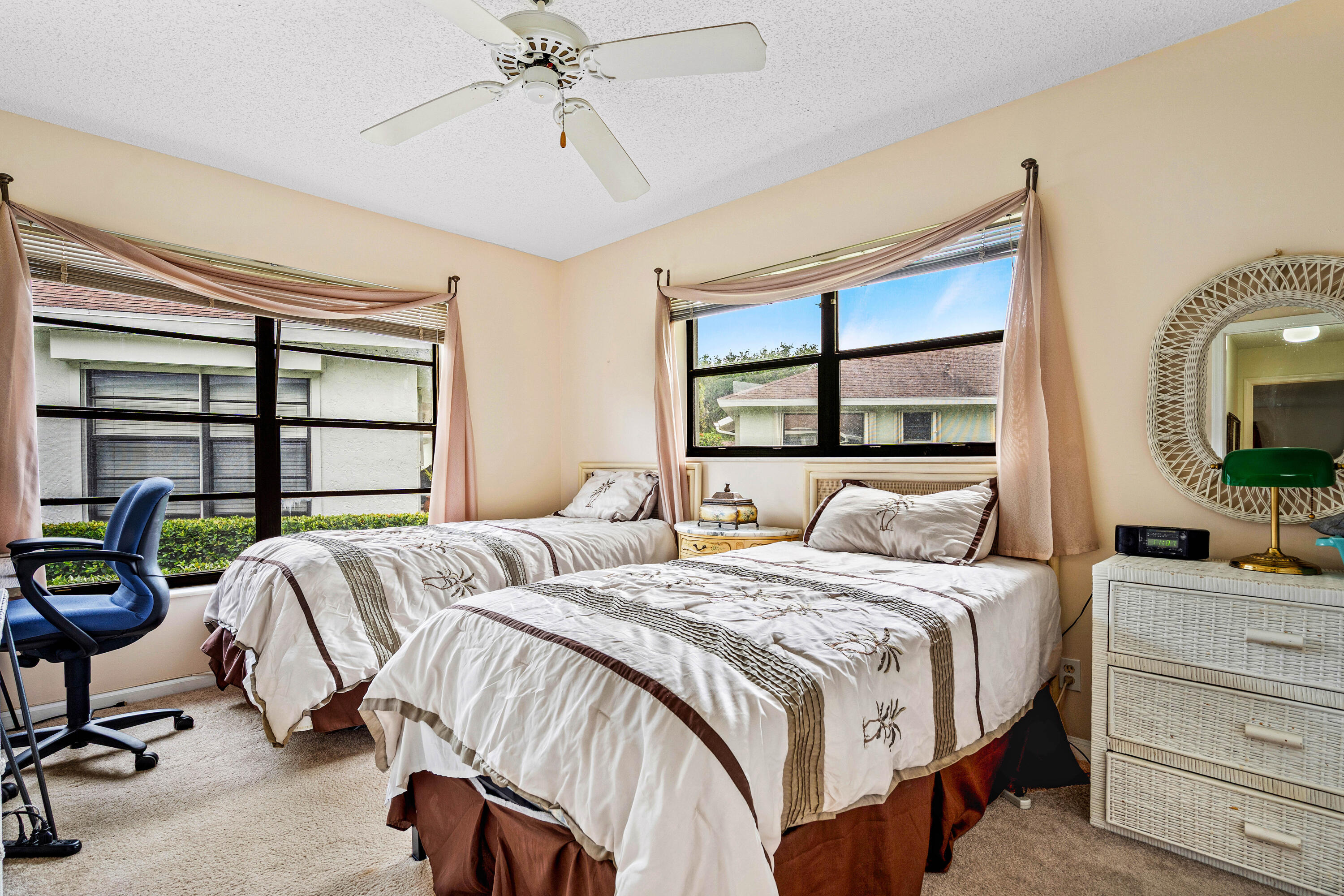 4350 Pear Tree Circle, Unit A Boynton Beach, FL 33436 - Photo 20 of 30 Guest Bedroom