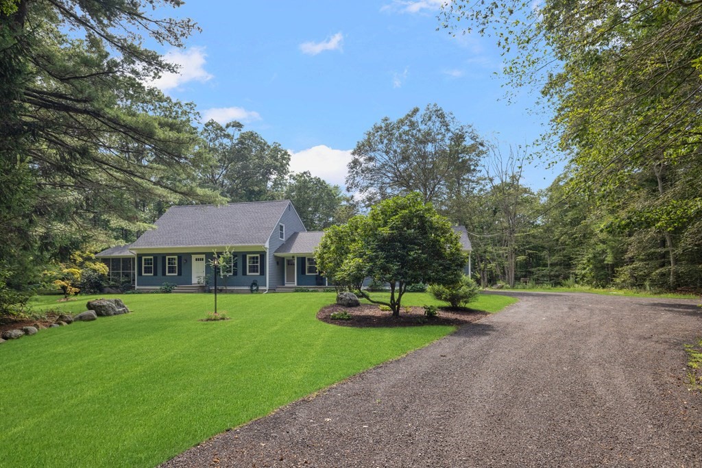 164 Rocky Hill Road Rehoboth, MA 02769 - Photo 2 of 42 a front view of a house with a yard