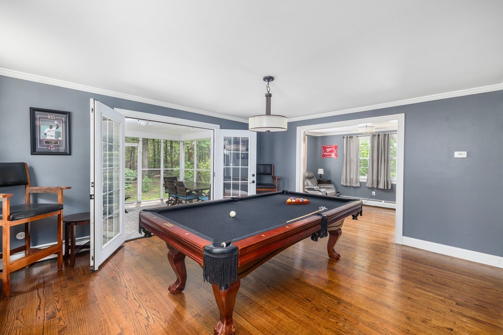 164 Rocky Hill Road Rehoboth, MA 02769 - Photo 31 of 42 a room with pool table and windows