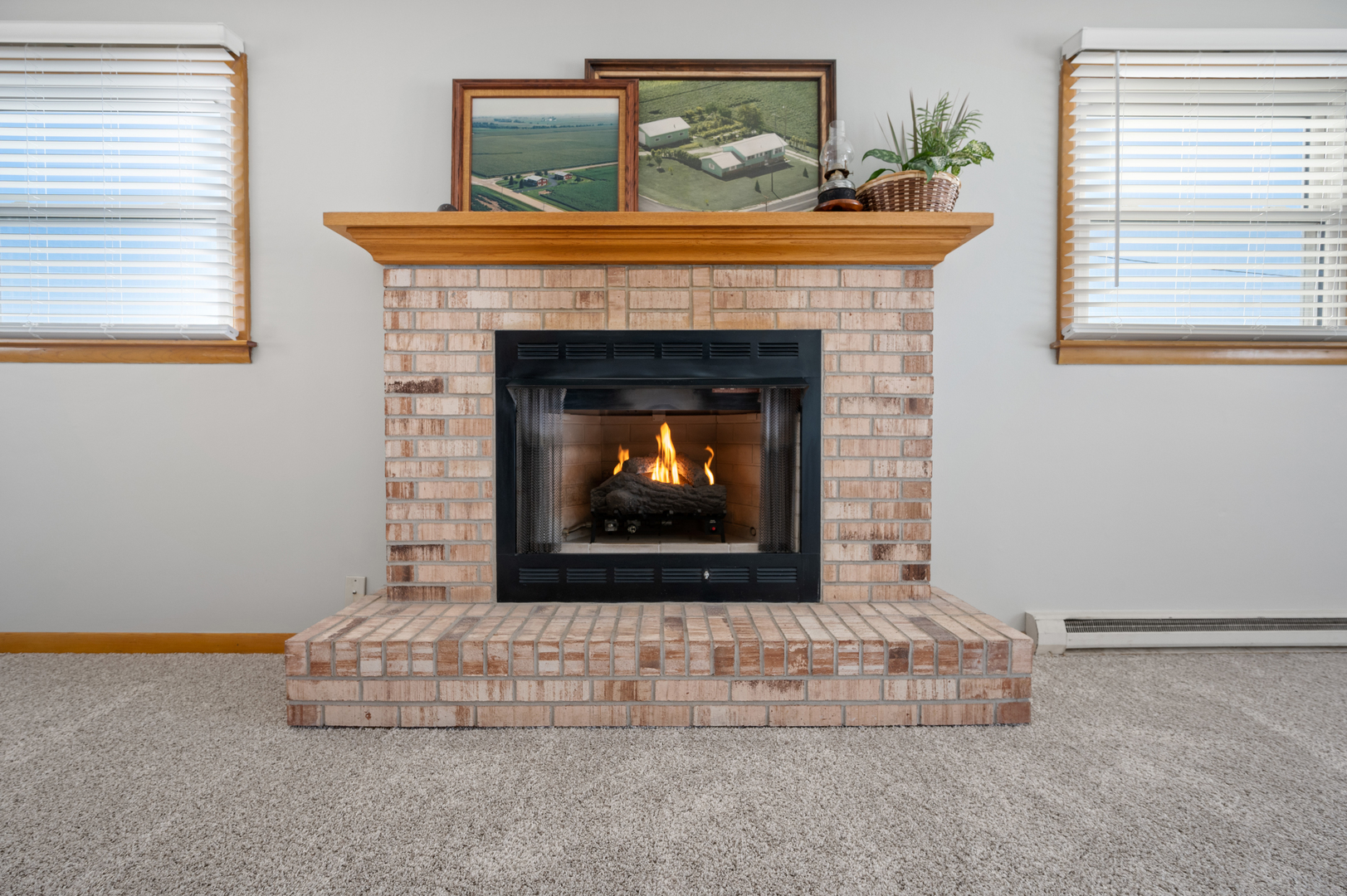 10986 Waterman Road Waterman, IL 60556 - Photo 13 of 34 a living room with a fireplace