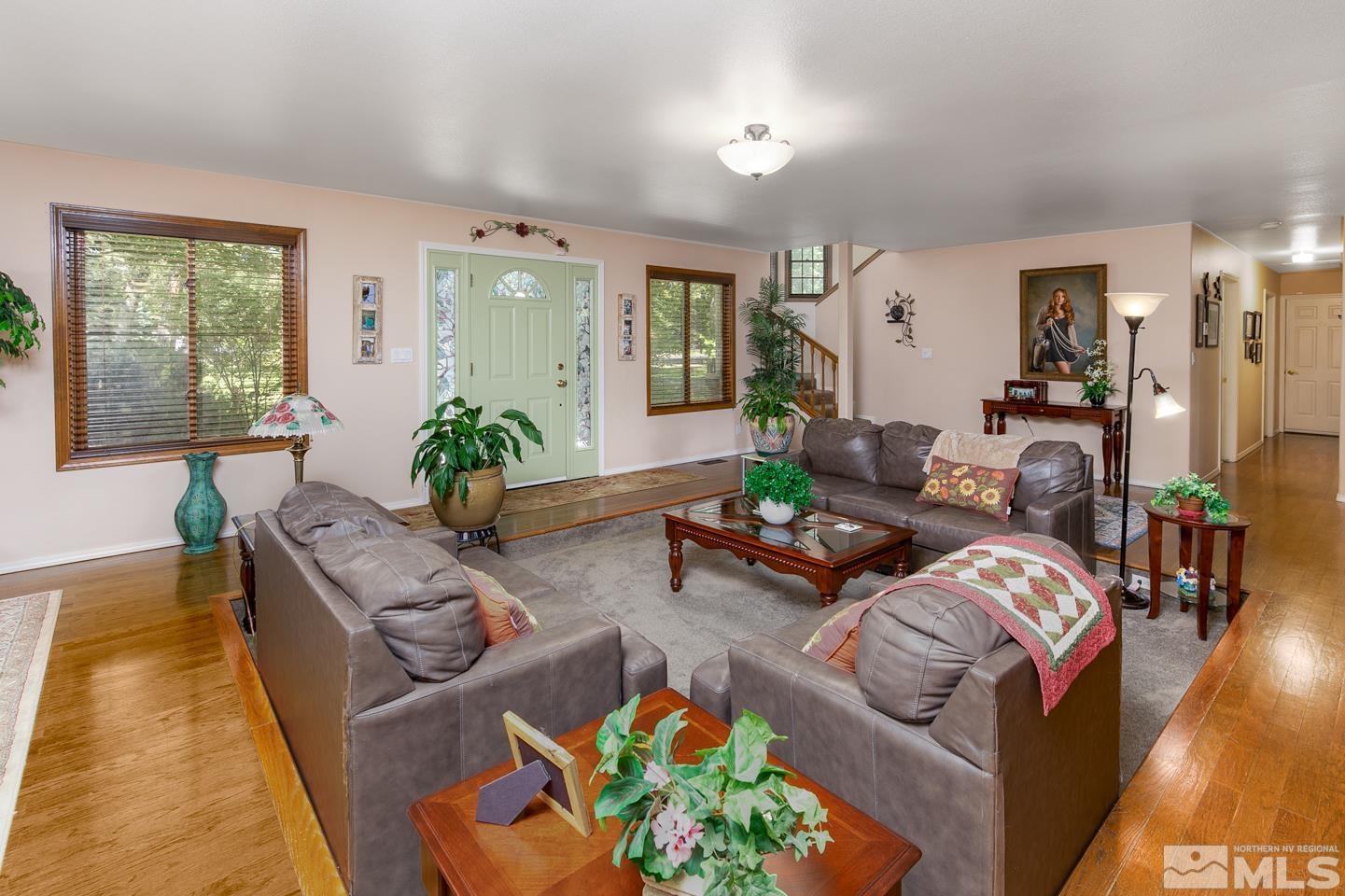 5586 Rivers Edge Drive Fallon, NV 89406 - Photo 4 of 40 a living room with furniture and a large window