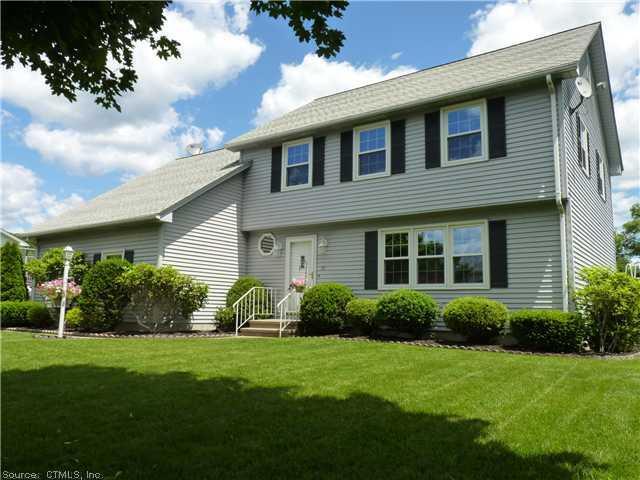 31 Spruceland Road Enfield, CT 06082 - Photo 1 of 1 Exterior Front. LARGER THAN IT LOOKS WITH 5 BEDROOMS ON THE SECOND FLOOR-WONDERFUL FAMILY ROOM ADDITION OFF THE BACK, AND 1292 SQUARE FEET IN THE LOWER LEVEL THAT IS FINISHED.