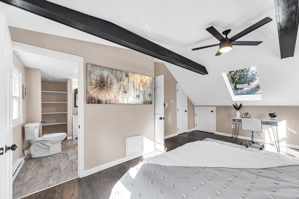 9 Hillside Road Leicester, MA 01611 - Photo 22 of 42 a bedroom with a bed and window