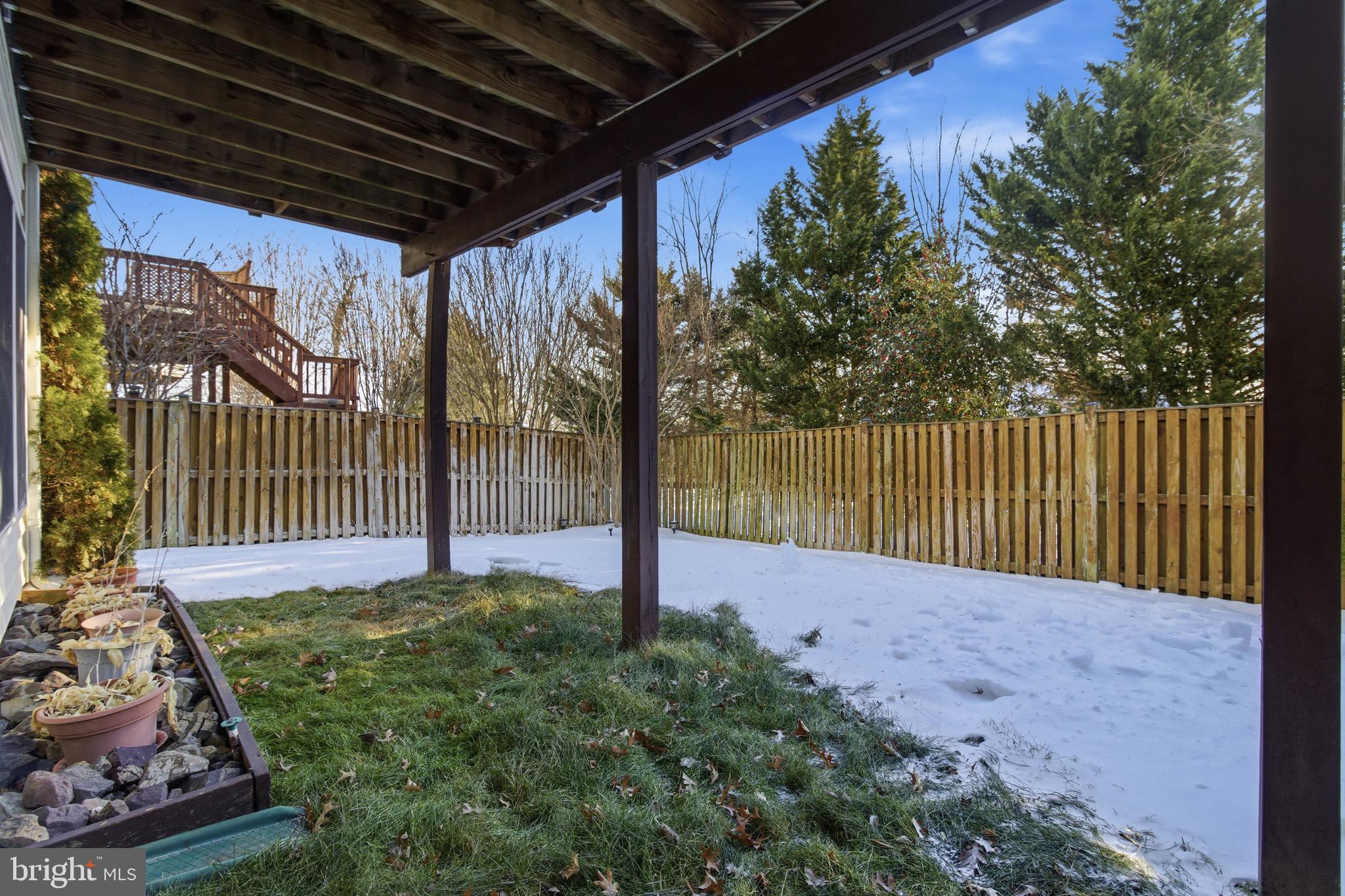 18544 Pineview Square Leesburg, VA 20176 - Photo 36 of 43 FULLY FENCED Back Yard