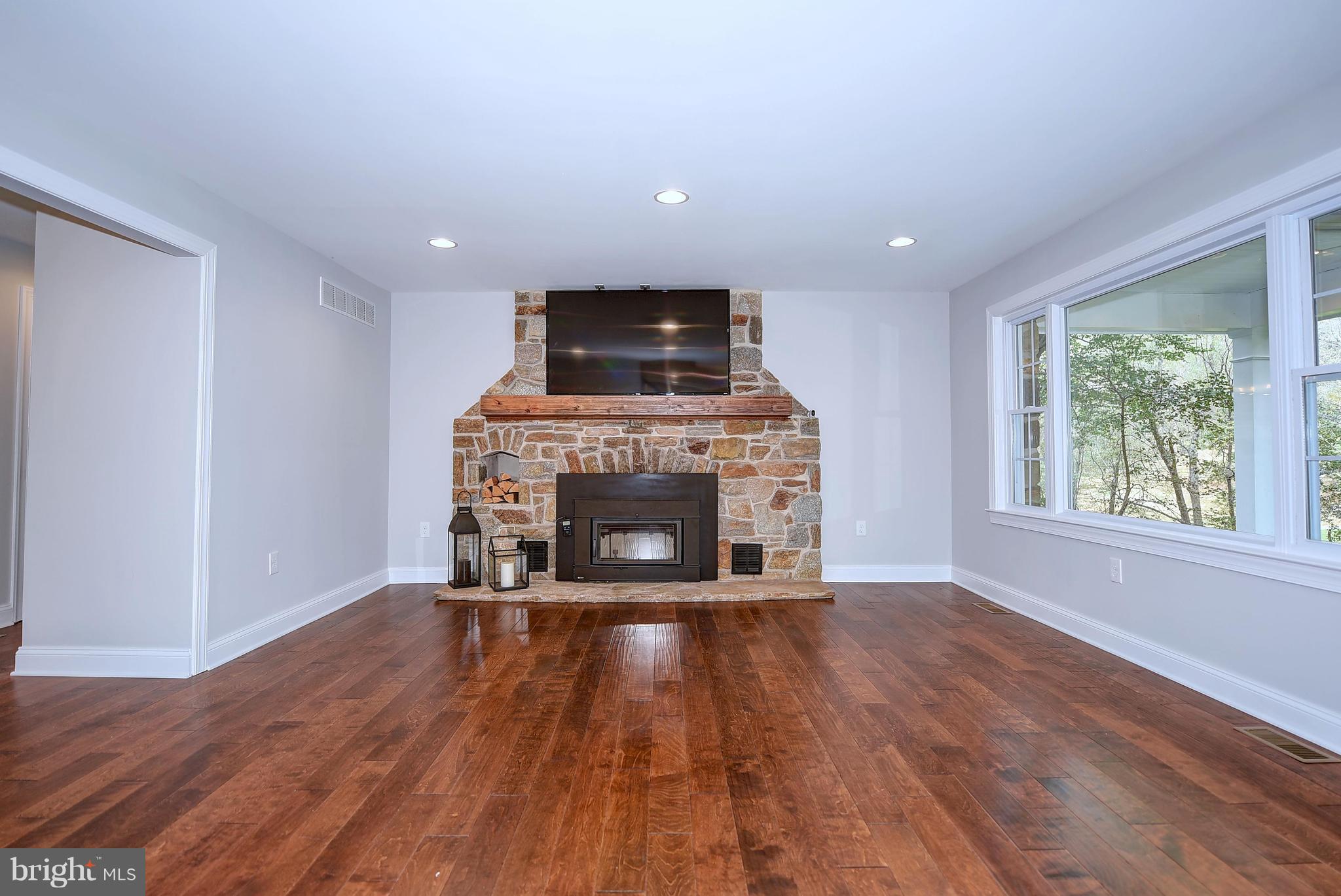 1723 Carrs Mill Road Fallston, MD 21047 - Photo 18 of 56 Family Room with Butler Stone Fireplace