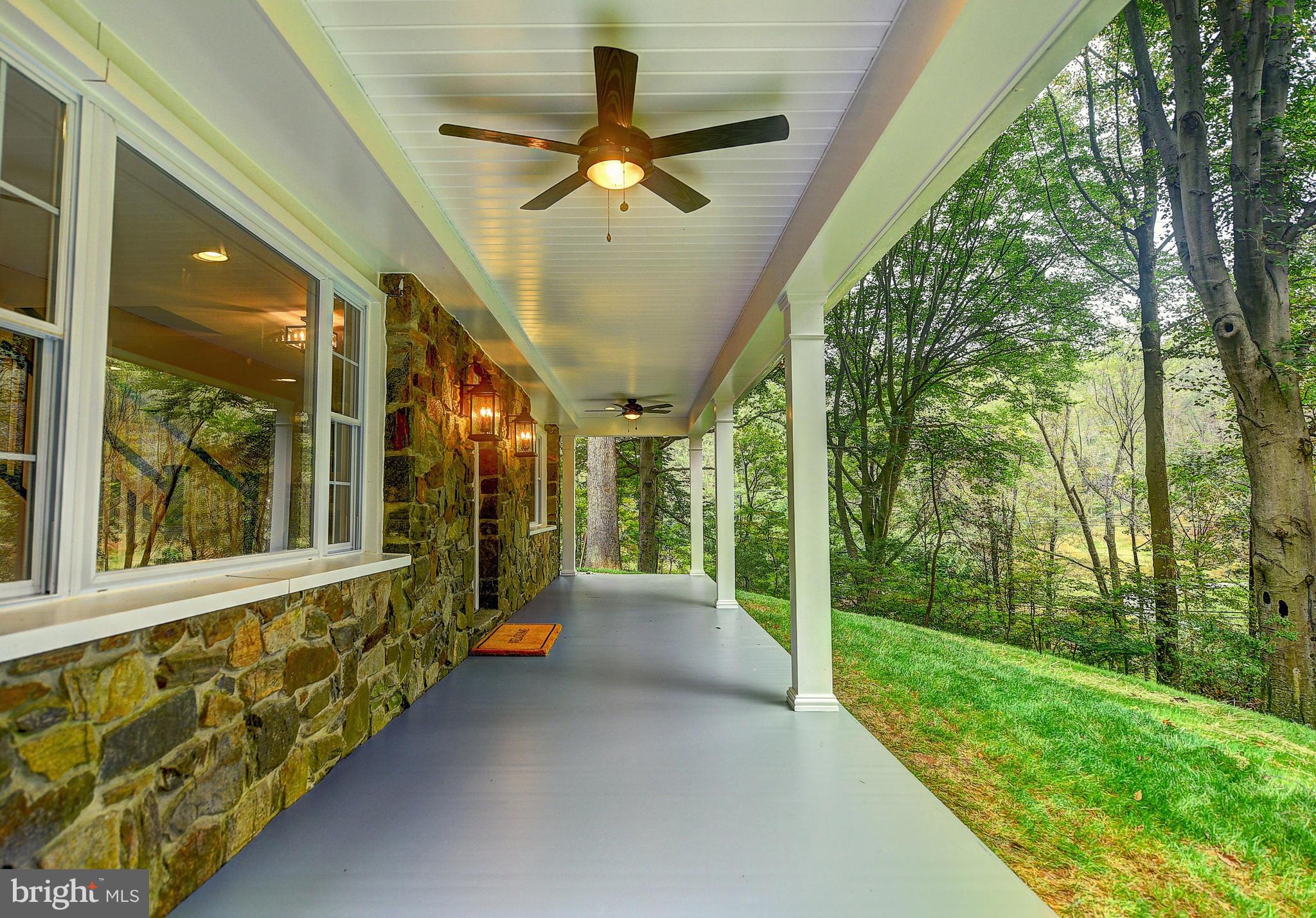 1723 Carrs Mill Road Fallston, MD 21047 - Photo 4 of 56 New Covered porch w/ Ceiling Fans