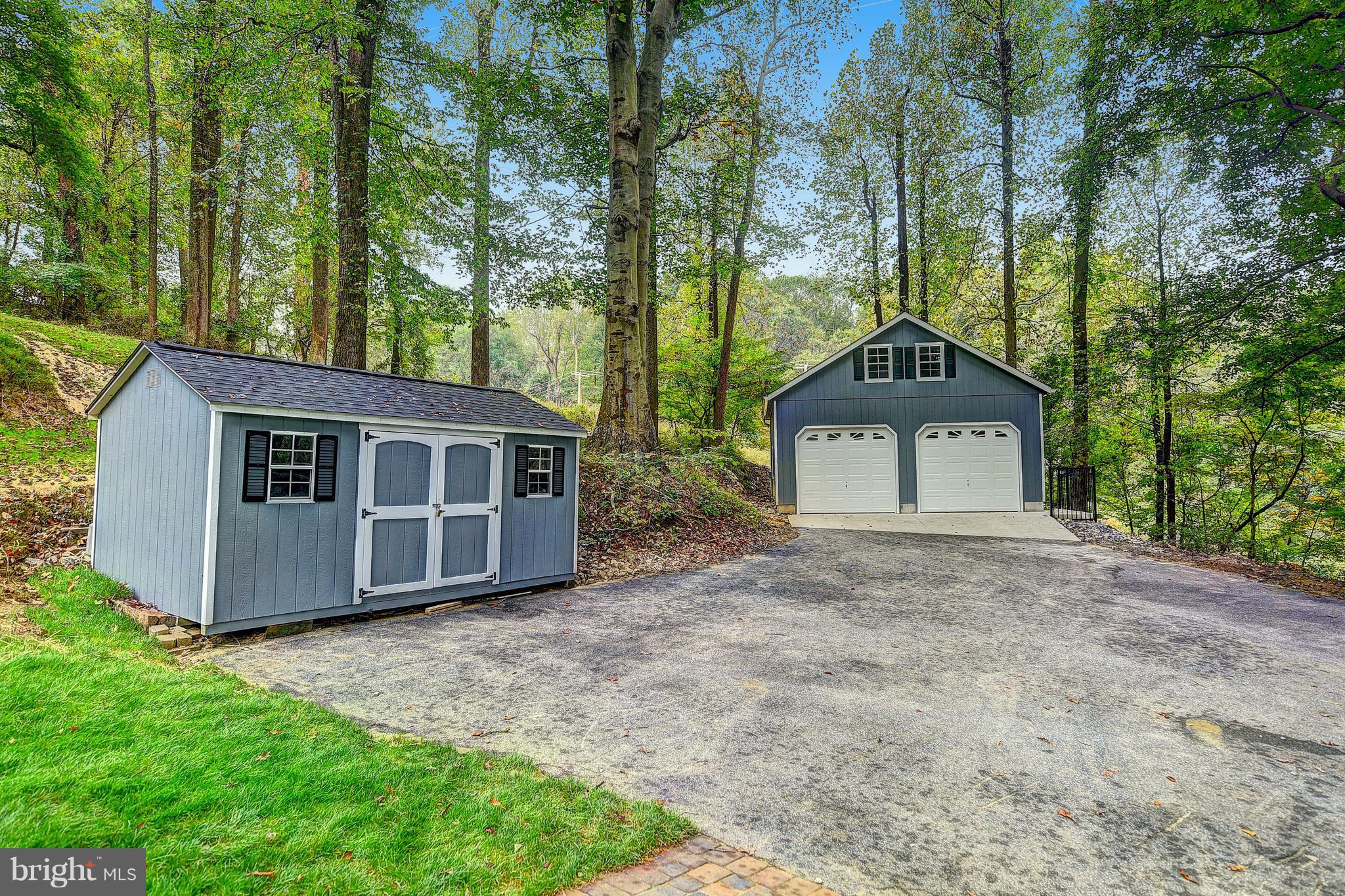 1723 Carrs Mill Road Fallston, MD 21047 - Photo 53 of 56 Amish Built Detached Garage and Shed