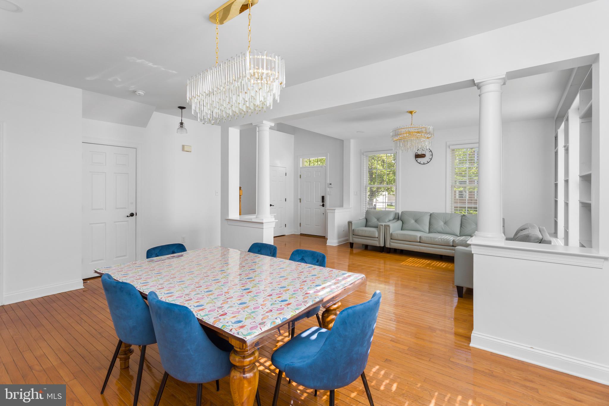 6 Hulse Street Robbinsville, NJ 08691 - Photo 13 of 75 a view of a dining room with furniture and wooden floor