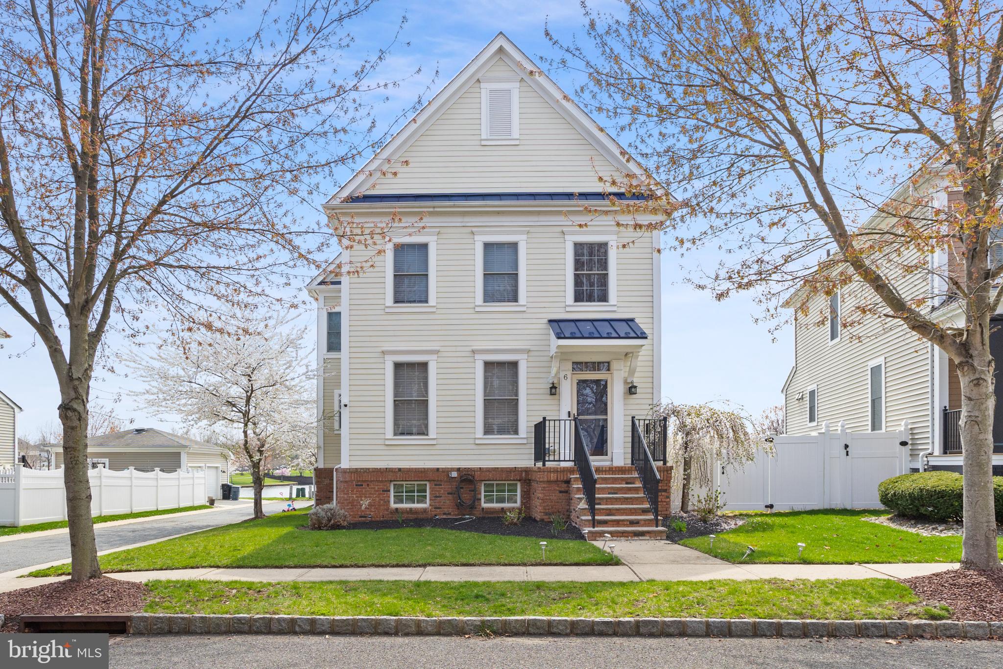 6 Hulse Street Robbinsville, NJ 08691 - Photo 3 of 75 a front view of a house with a yard