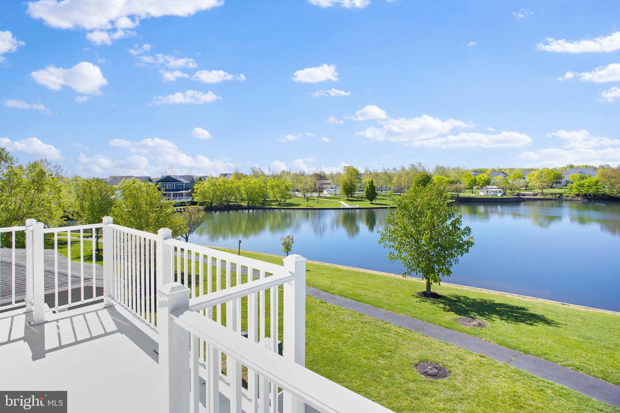 6 Hulse Street Robbinsville, NJ 08691 - Photo 41 of 75 a view of a lake with a garden