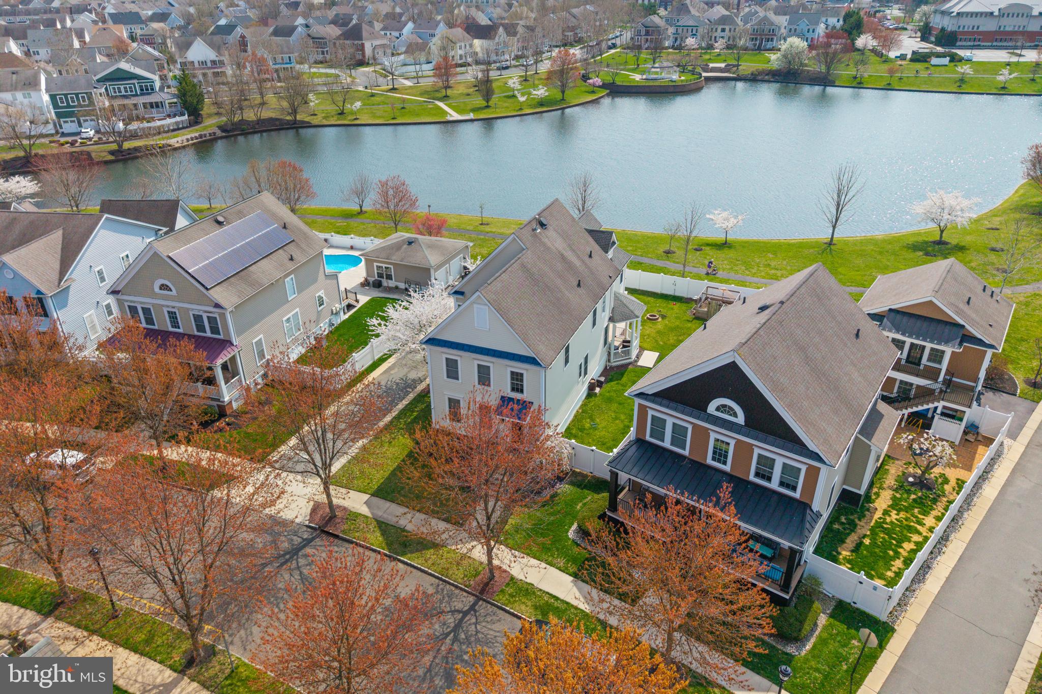 6 Hulse Street Robbinsville, NJ 08691 - Photo 5 of 75 an aerial view of house with yard lake and lake view