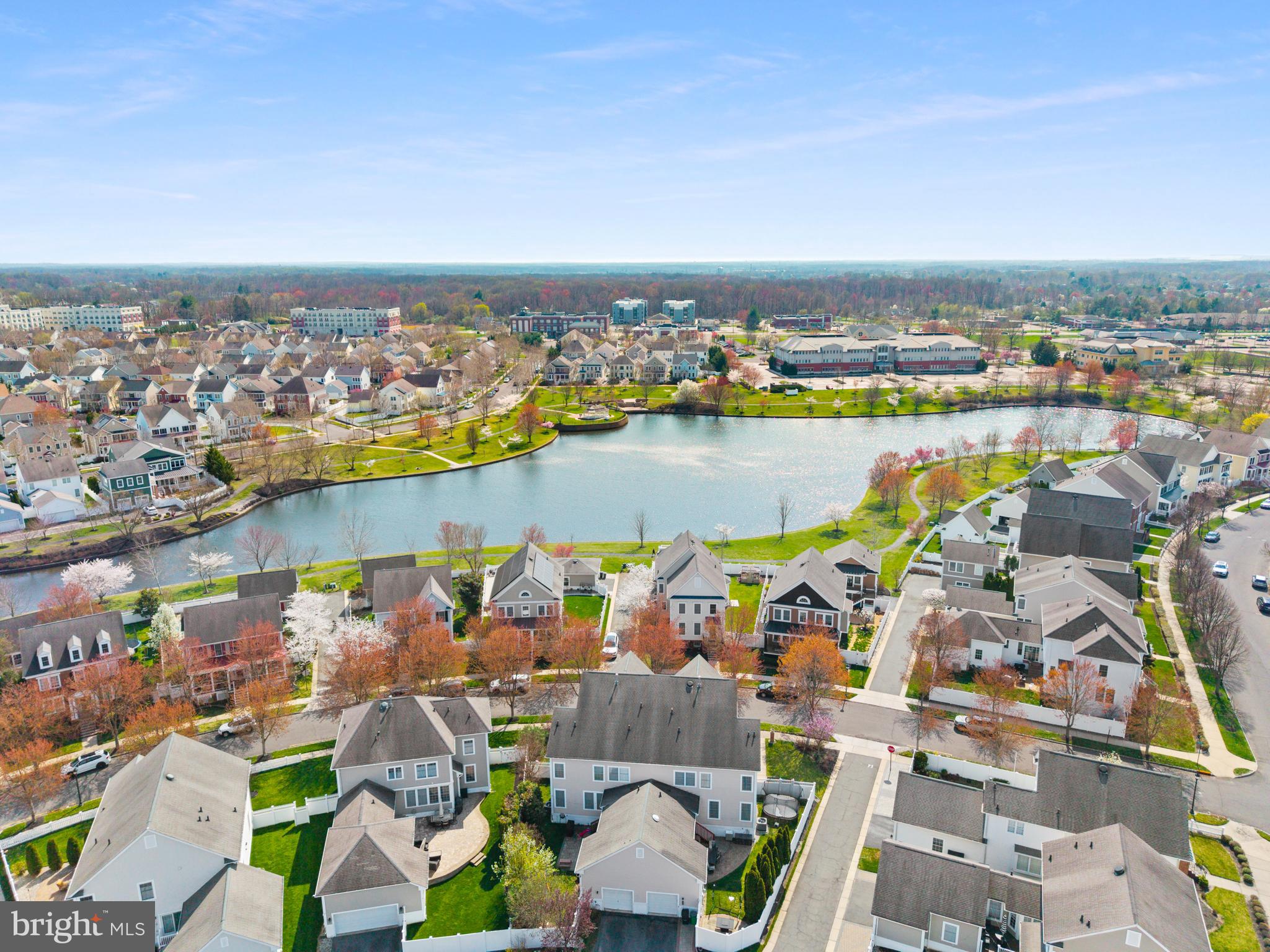 6 Hulse Street Robbinsville, NJ 08691 - Photo 75 of 75 an aerial view of a city with lots of residential buildings ocean and houses with outdoor space