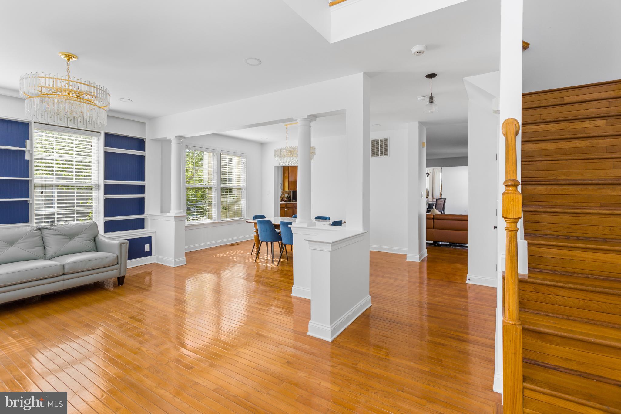 6 Hulse Street Robbinsville, NJ 08691 - Photo 8 of 75 a living room with furniture and a large window