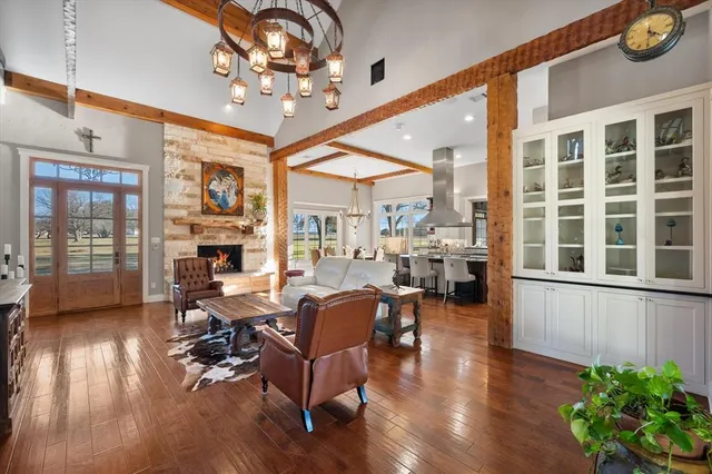 a view of an ocean beach