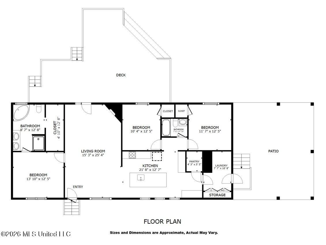 704 Pinola Braxton Road Braxton, MS 39044 - Photo 41 of 41 Floor Plan