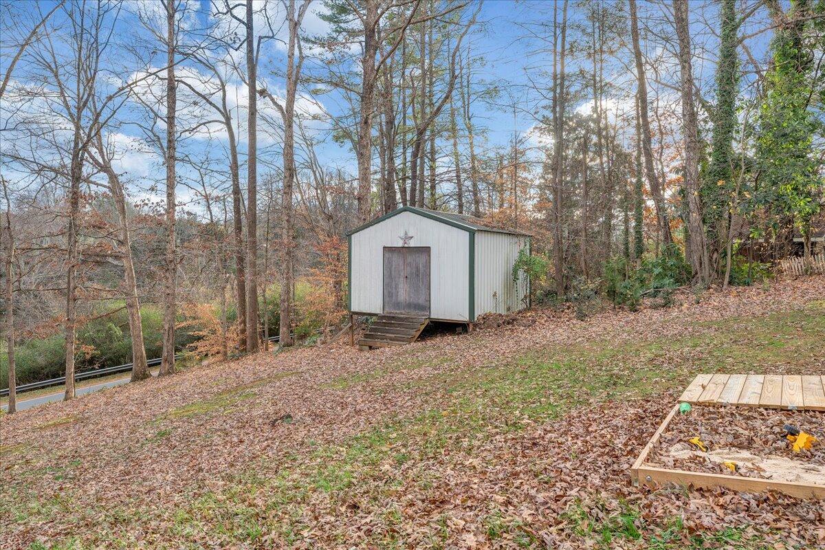 65 Avon Street Rocky Mount, VA 24151 - Photo 30 of 46 a backyard of a house with lots of green space