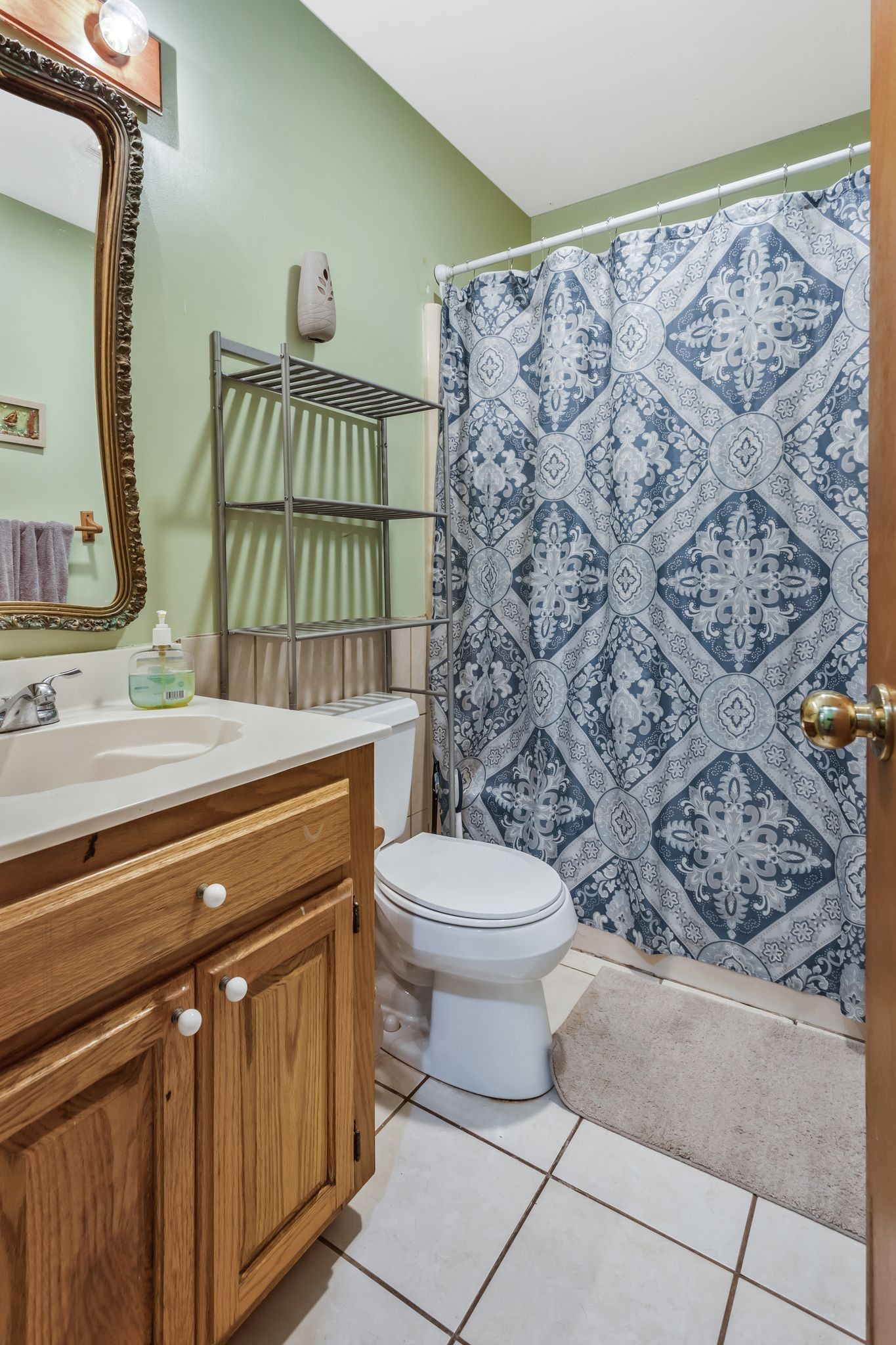 1006 Rip Steele Road Columbia, TN 38401 - Photo 16 of 26 a bathroom with a toilet a sink and a mirror