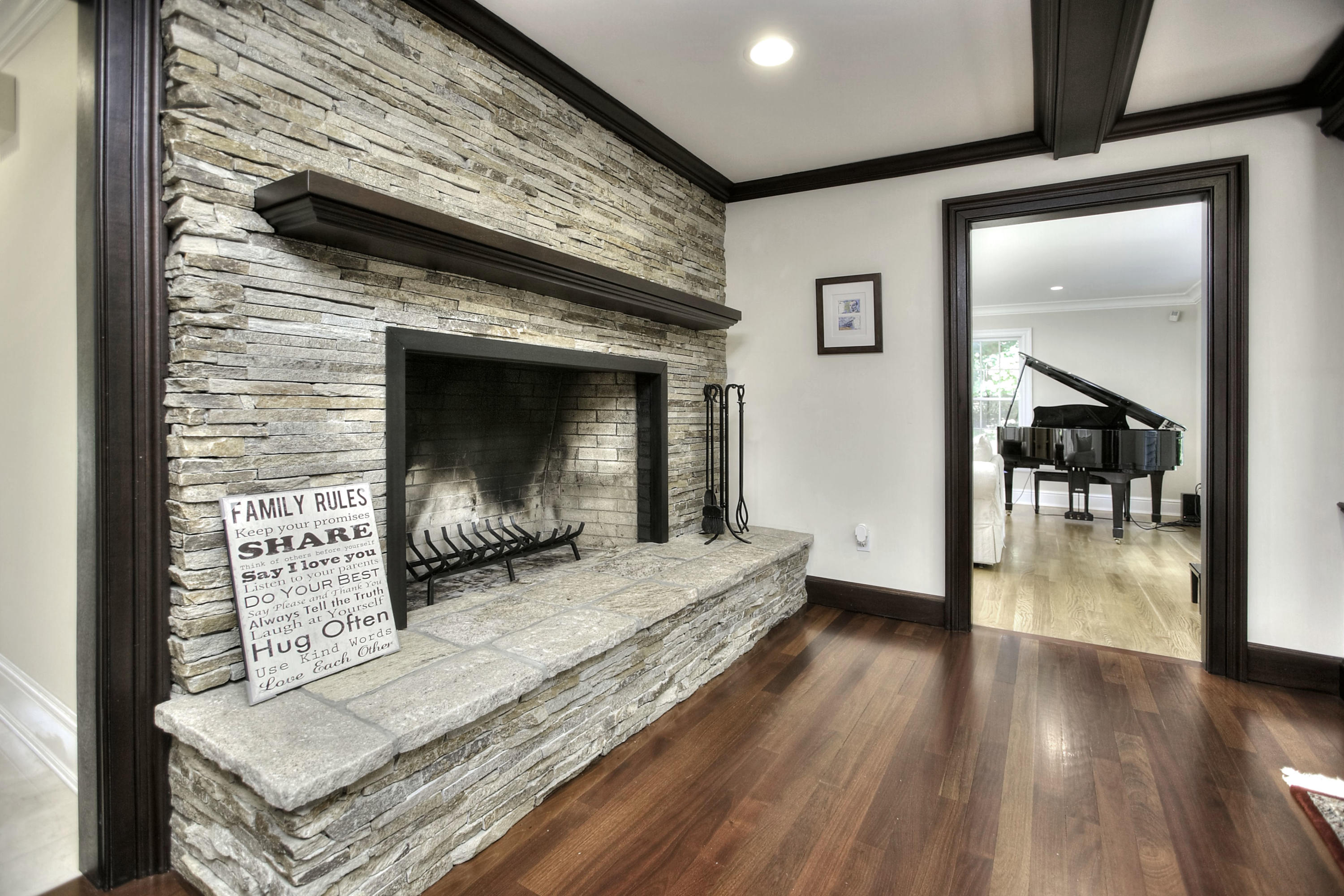 176 Marshall Ridge Road New Canaan, CT 06840 - Photo 6 of 29 a view of living room with furniture and wooden floor
