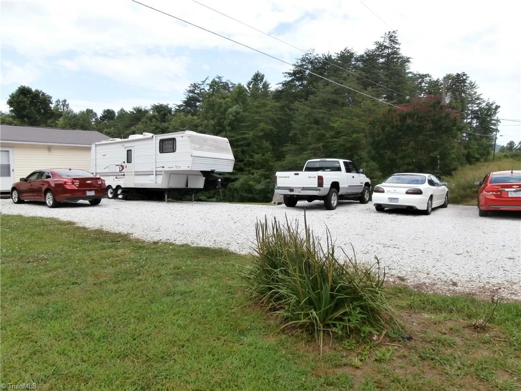 Plenty of parking space