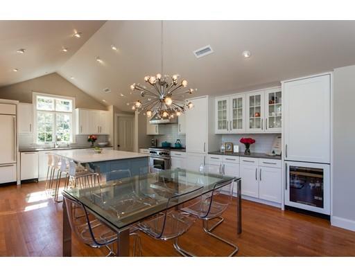 97 Meadowbrook Road Weston, MA 02493 - Photo 17 of 30 a kitchen with a table and chairs