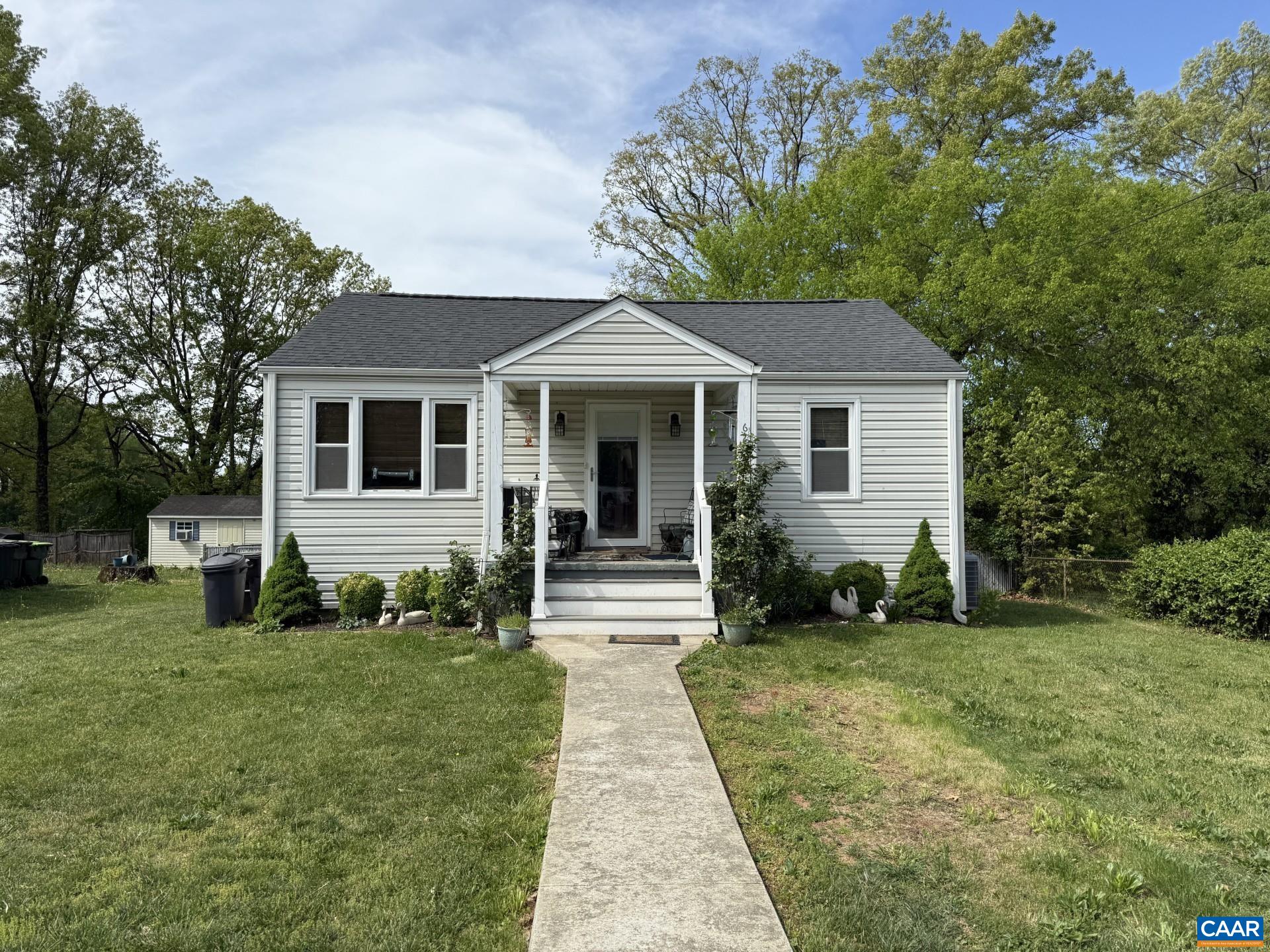 62 Hords Hill Road Ruckersville, VA 22968 - Photo 1 of 6 a front view of a house with a garden
