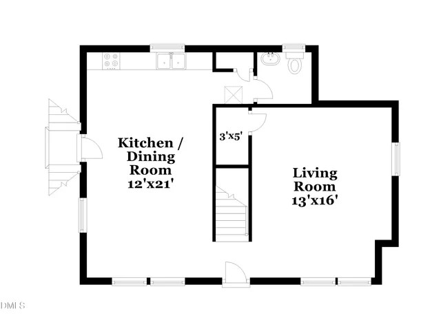 $1,680 | 1022 Bacon Street, Durham, NC 27701