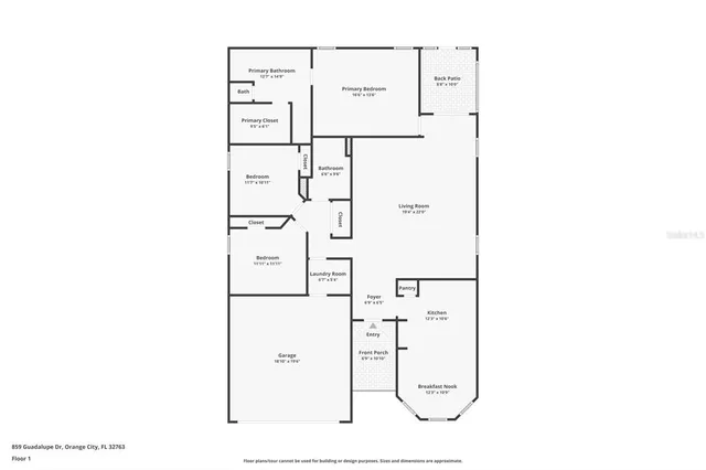 $345,000 | 859 Guadalupe Drive, Orange City, FL 32763
