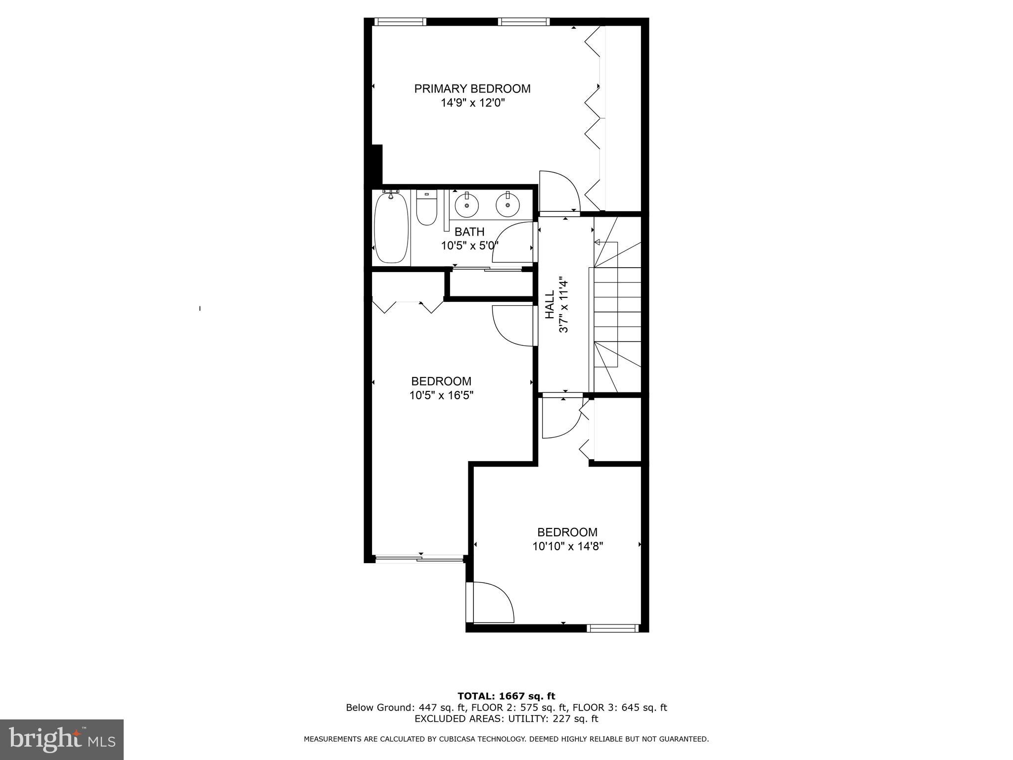 11585 Maple Ridge Road Reston, VA 20190 - Photo 48 of 48 a picture of a bench in front of a wall