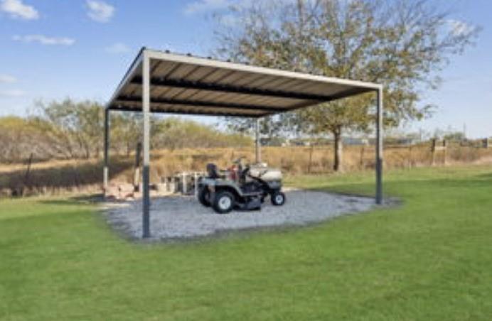 10240 Norrell Road Venus, TX 76084 - Photo 16 of 19 a view of a couches in patio and a yard