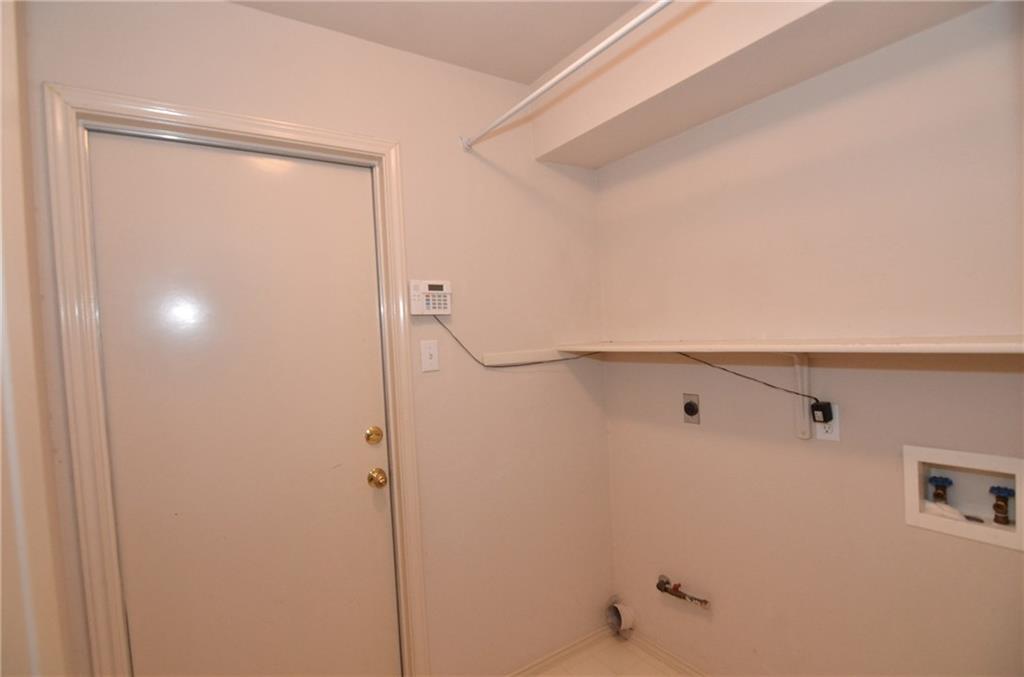 3609 Ruby Red Drive Austin, TX 78728 - Photo 17 of 21 Laundry area with washer hookup, gas dryer hookup, and hookup for an electric dryer