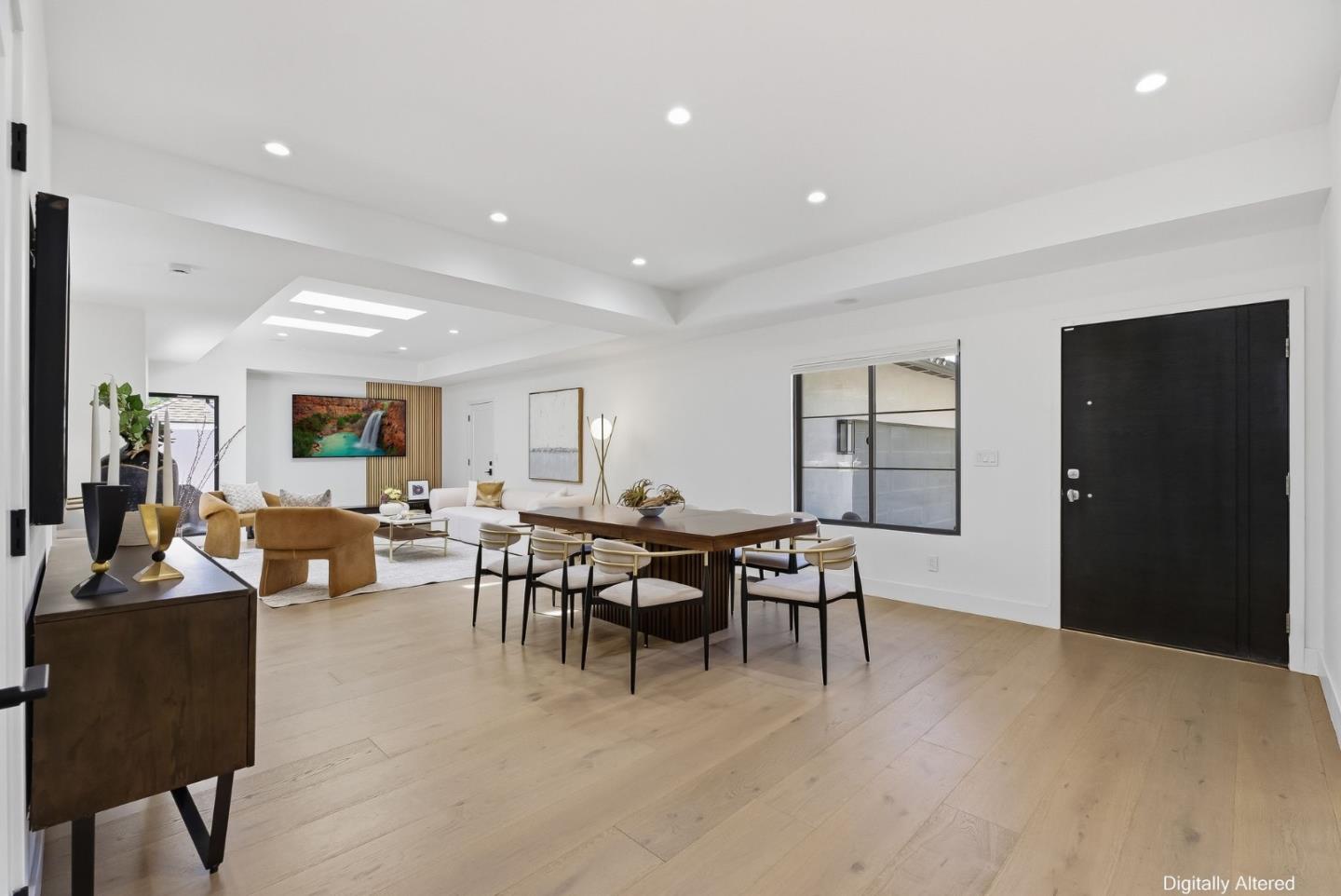 845 Pollard Road Los Gatos, CA 95032 - Photo 6 of 47 a view of a dining room with furniture window and wooden floor