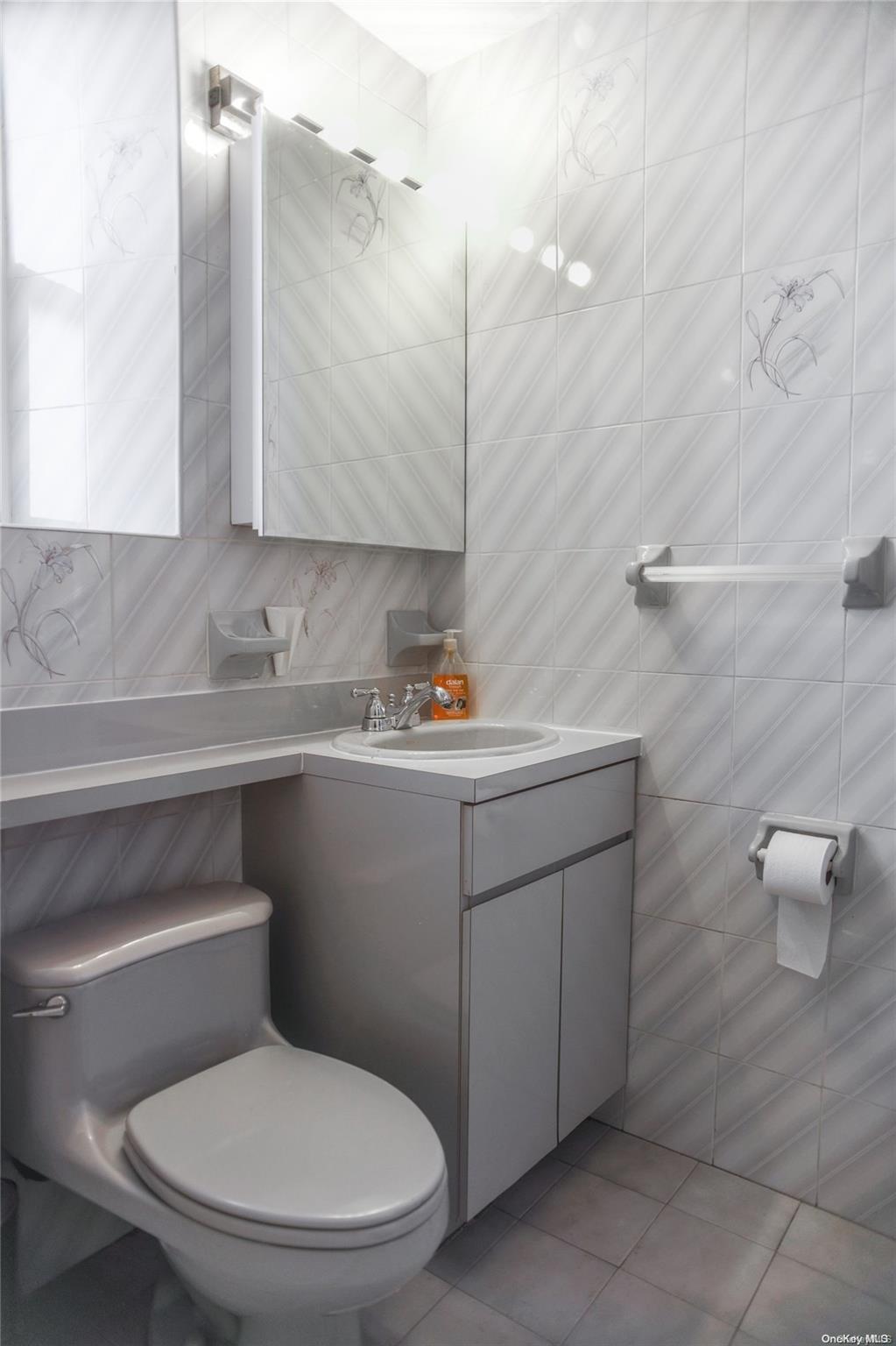 2610 Ocean Parkway Brooklyn, NY 11235 - Photo 4 of 4 a bathroom with a toilet sink and mirror