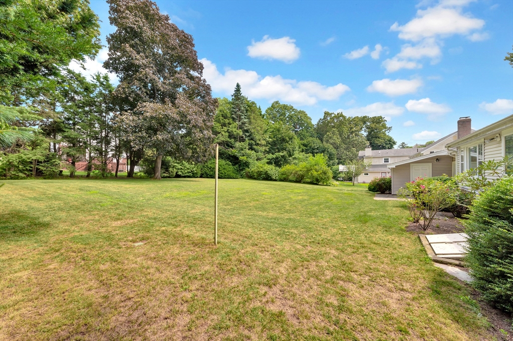 21 Gleason Road Lexington, MA 02420 - Photo 5 of 42 a view of a yard with a house