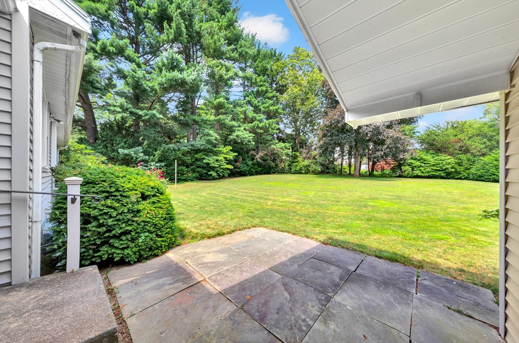 21 Gleason Road Lexington, MA 02420 - Photo 10 of 42 a view of an outdoor space and a yard