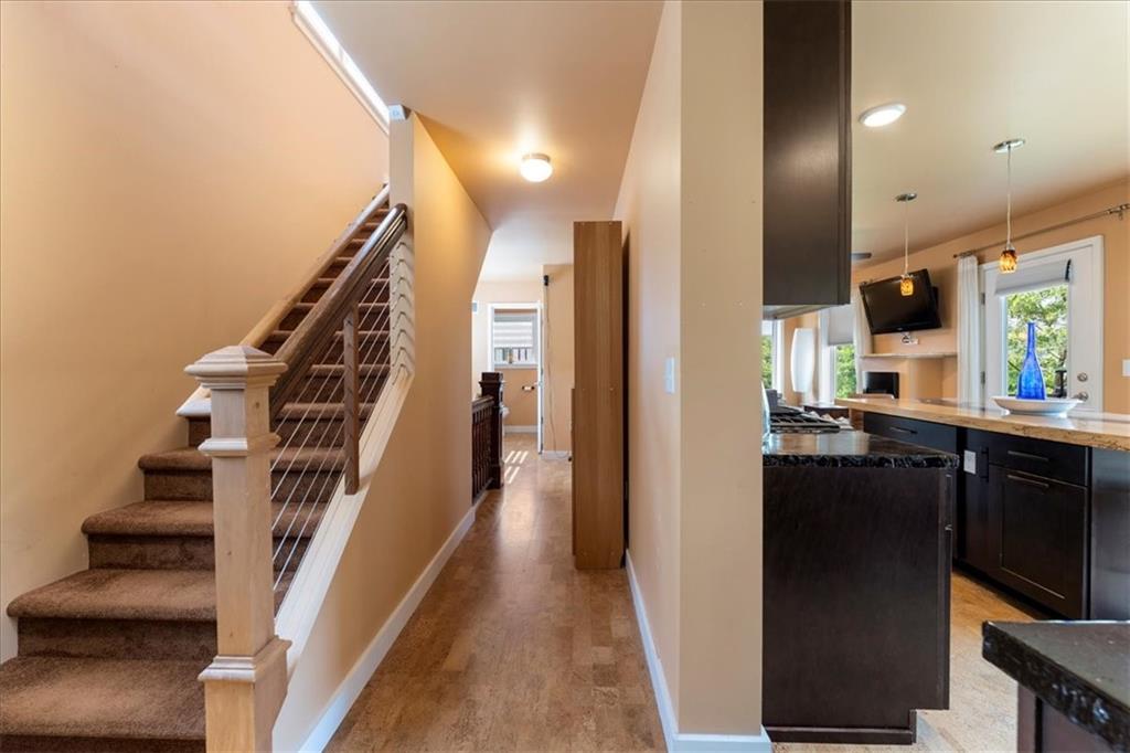 548 Penn Street Verona, PA 15147 - Photo 30 of 47 a view of entryway and hall with wooden floor