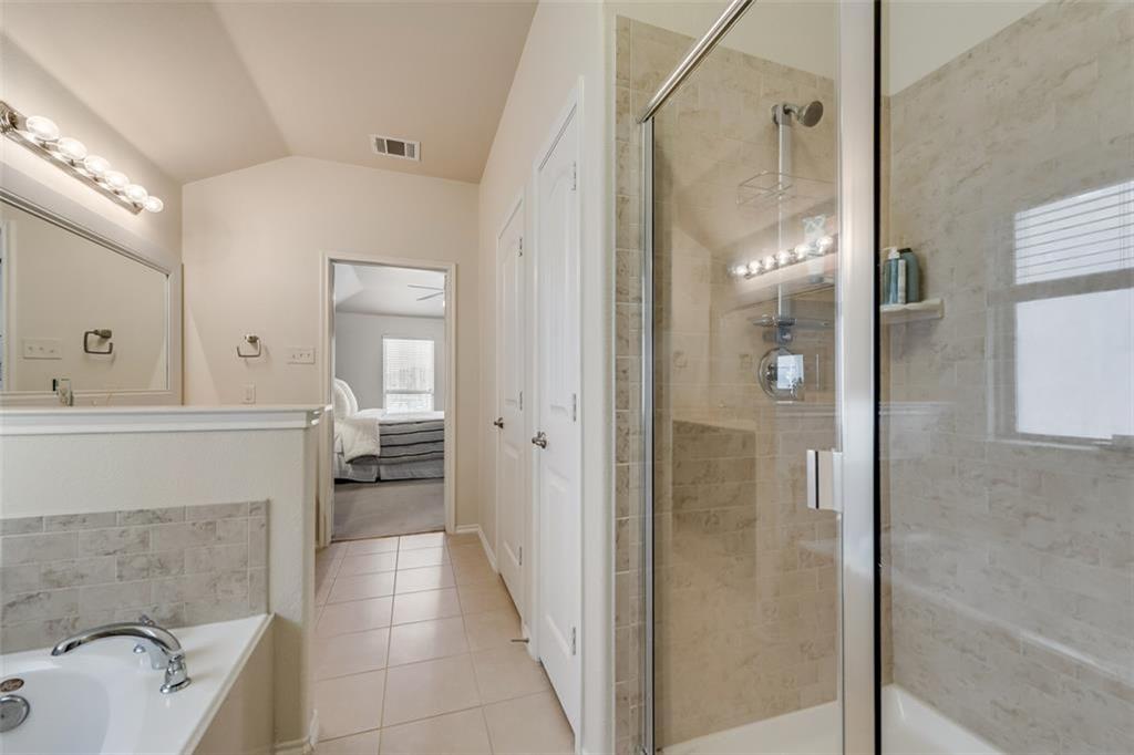 3406 Van Zandt Road Melissa, TX 75454 - Photo 6 of 6 a bathroom with a granite countertop sink mirror and toilet