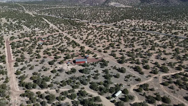a view of a city with mountain
